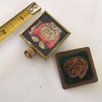 Handmade Lot Of 2 Vintage Brooches  Dog Puppy Hand Crafted Photo 6