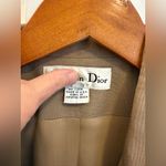 Christian Dior  Vintage double-breasted blazer tan/beige Size 6 RESERVED Photo 2