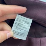 Alfani NEW women's deep red purple slim leg tummy control stretch casual pants 6 Photo 6