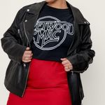 Nasty Gal NWT  Red Satin A-line Mini Skirt Photo 0