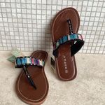 🩷NWT🩷 ROPER STUDDED BOHO WESTERN WOMENS SANDALS SIZE 6 Black Photo 3