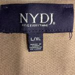 NYDJ Not Your Daughters Jeans Women's V-neck Knit Tank Top Size L/XL Tan Brown Photo 9