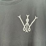 Nike  Size XL Shirt Black Tee Dri Fit Casual Everyday Basic‎ Solid Monogram W I Photo 3