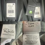 Rails  Yvette Cut Out Black Organic Cotton Midi Dress Size XL Photo 6