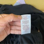 Rachel Parcell  Black Ruched Long Sleeve Top Photo 5