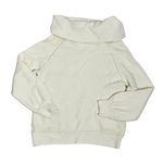 Free People Ivory Echo Beach Pullover Sweater Draped Cowl Neck Size XS Photo 5