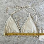 Good American NEW WOMEN’S MATTE TINY TIES TOP IN IVORY001 SIZE XXL Photo 5