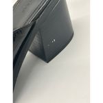 ASOS Black and Gold Heeled Mules Size 9 Classic Loafer Closed Toe Preppy Photo 3