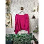 Babaton  by Aritzia Bright Pink Luxe 100% Cashmere Sweater - Size - Medium Photo 3