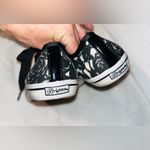 Brighton Sketch Black and White Floral Sneakers sz 6.5 Photo 0