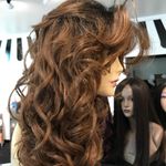 Alopecia Hairloss Wig 13x6 Freepart Romance Curls Photo 5