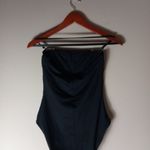 La Blanca  8 Black Strapless One Piece Swim Suit Photo 1