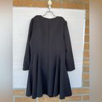 Gal Meets Glam  Black Celeste Puff Sleeve Fit Flare Circle Skirt Dress size 18 Photo 7