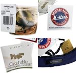 Karen Kane  Wool Hat Crushable Water Repellant Taupe Black M/L New Photo 6