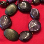 NWT Angela’s Designs 3 stretchy bracelets purple pink green beads & shells Purple Photo 5