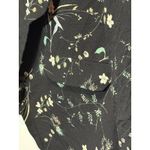 Matty M Black Floral Blazer Medium Women's Suit Jacket Work Office Photo 2