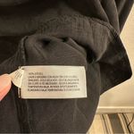 Knox Rose Washed Black Denim Chambray Blouse Photo 7