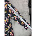 NWT APNY Women XL Black Tropical Floral Print Shirt Dress Maxi Cottagecore Boho Photo 15