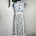 As Know As Maxi Cottage Peasant Dress Blue Size M Photo 4