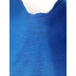 Fruit of the Loom women Small blue Tee Shirt Skull American Flag Floral Photo 4