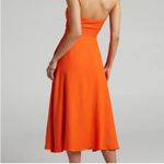 Showpo Orange Midi Dress Photo 1