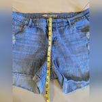 Old Navy  Boyfriend Denim Mid-Rise Ripped Jean Shorts - Size 14 Photo 5
