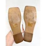 Steve Madden Sandal Womens Size 8.5 White Mentor Open Toe Slip On Slide Photo 7