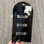 3 Vintage Hair Clips Pearl Barrettes Beaded Iridescent Beading Set New Photo 1