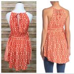 Free People NWT Midsummer's Day Tunic Tank Top - Cayenne Combo - Small Photo 3