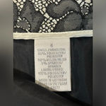 Worthington Whimsigoth Lace Pencil Skirt Witchy Fairy Grunge Floral Sz 4 Photo 4