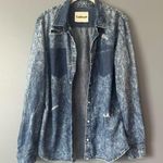 Carmar Denim CARMAR Distressed Denim Shirt Photo 1