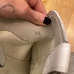 ROC Galveston High Western Boots in White Leather Size 7 Photo 4