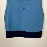Adidas x Stella McCartney Blue Racerback Sports Bra Size XS Photo 2