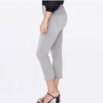 NYDJ NEW Jeans Womens Plus 28 4X Capri Back Petal Hem Gray Grey Crop NWT Photo 5