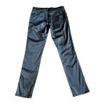 Agnes B. Paris Blue Satin Skinny Pants Cocktail Party Casual Size 40 8 Women's Photo 6