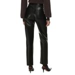 Wilfred Aritzia The Melina Vegan Leather Pants in Black, Size 00 Short Photo 4