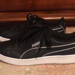 Puma Women's Vikky v2 Black White Sneakers EUC 9 Photo 0