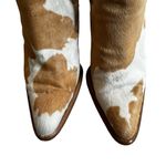 Beverly Feldman Cowhair Western Boots Tan Size 6.5 Photo 6