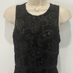 Free People Intimately  Burnout Babe Mini Dress Velvet Black Small Whimsigoth New Photo 7