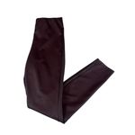 Good American  Better Than Leather Malbec Faux Leather High Rise Leggings Photo 2