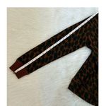 Stars Above Animal Leopard Print Soft Fleece Sweatshirt - Dark Brown Size XS Photo 11