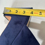 Loeffler Randall  Amara blue velvet platform mules size 6.5 NEW Photo 9