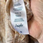 Angels Floral Smocked Women's Top xl Photo 3