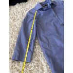 Vintage Gallery Petite Women's Long Lavender Trench Coat Collar Sz 6 Purple Photo 6