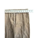 Chloé CHLOE Corduroy Khaki Tan Front Seam Wide Leg Size 6 Approx‎ Flare Pocket #L2-20 Photo 2