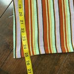 Silence + Noise Urban Outfitters Silent + Noise Striped Knit Pants Women’s Size M Cropped Retro Photo 7