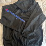 Champion Black Windbreaker Photo 1