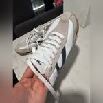 Tretorn Casual Beige and Green Sneakers Photo 6