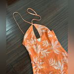 Peppermayo Keliegh Linen Maxi Dress in the Tropic Sunset print size 4 Photo 5