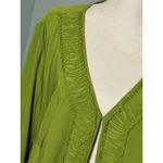 Julian Taylor Light Green Cropped Shrug, Ruffle Detail, 16W Photo 1